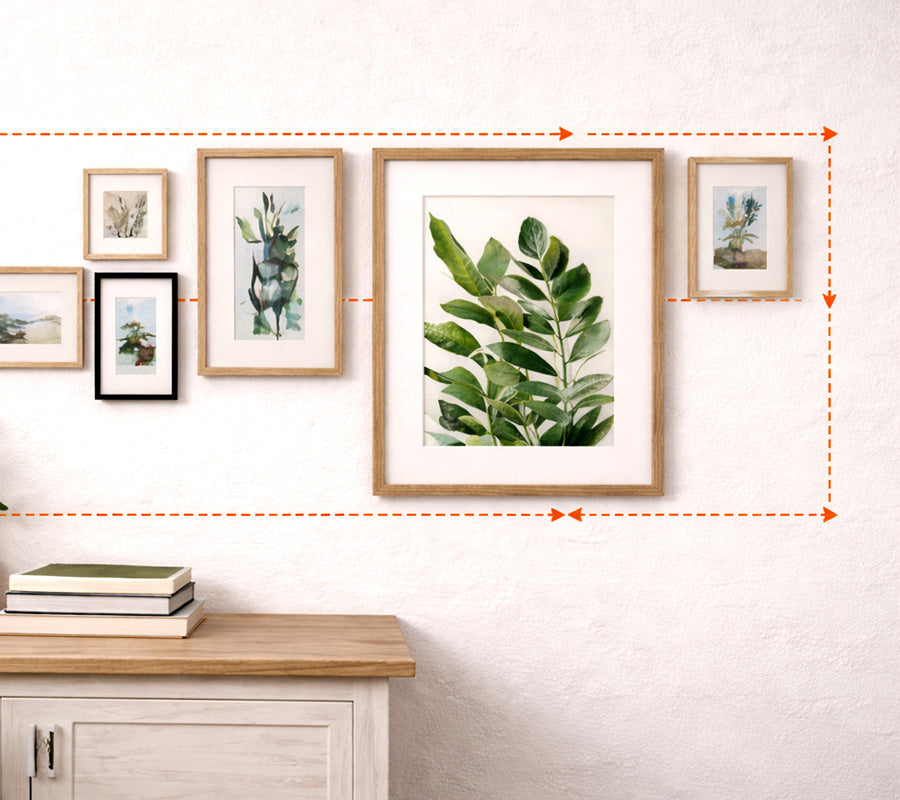 How to Hang Pictures Without a Hammer